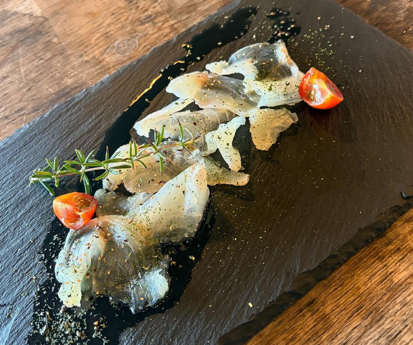 『 白身魚の生ハム !! 』🐟