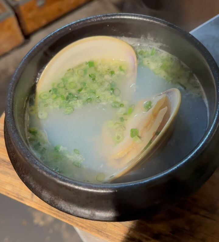 🌊【ジャンボはまぐりの酒蒸し】🌊