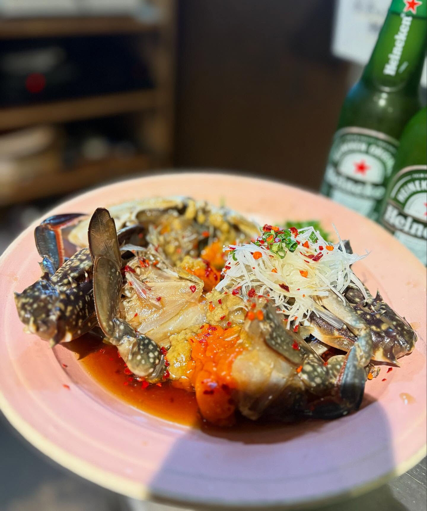 こだわり詰まった、B-GATEイチオシのカンジャンケジャン🦀